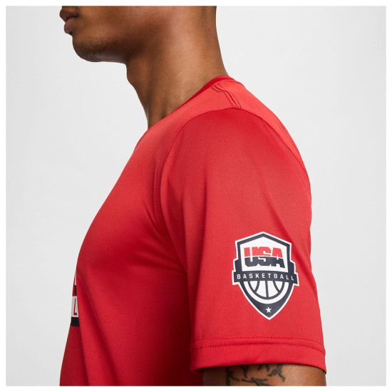 Nike Ανδρική κοντομάνικη μπλούζα USA 24 Practice Tee